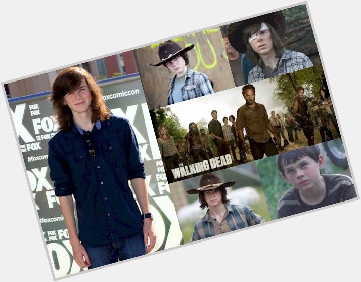 Hoy cumple 18 años Chandler Riggs (Carl Grimes en Happy Birthday 