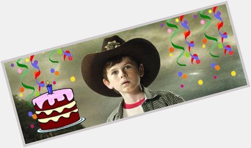  Happy birthday chandler Riggs hope you have a lovely birthday,      