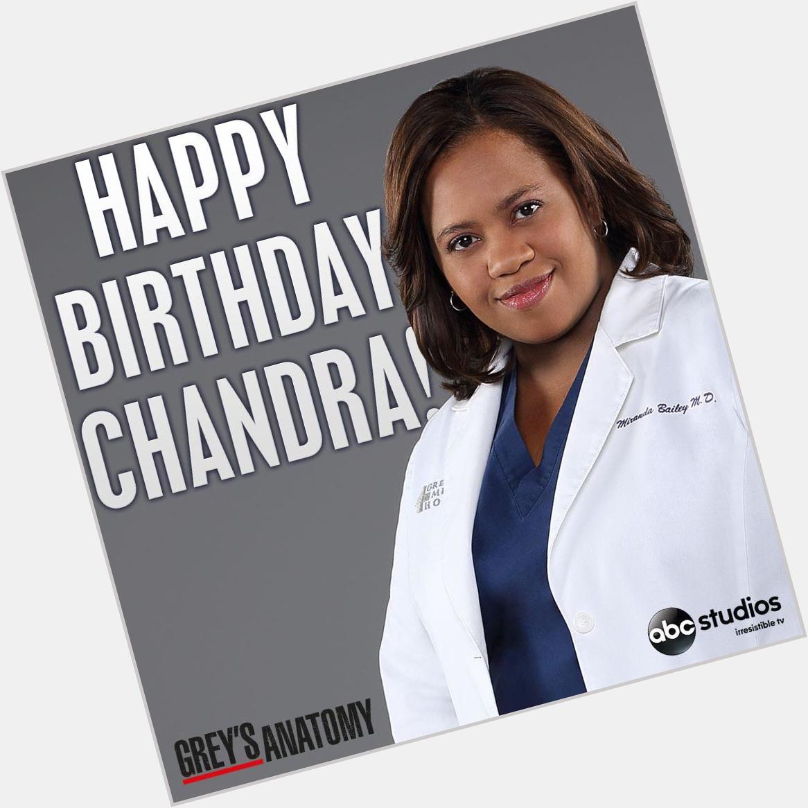 Happy Birthday Chandra Wilson    