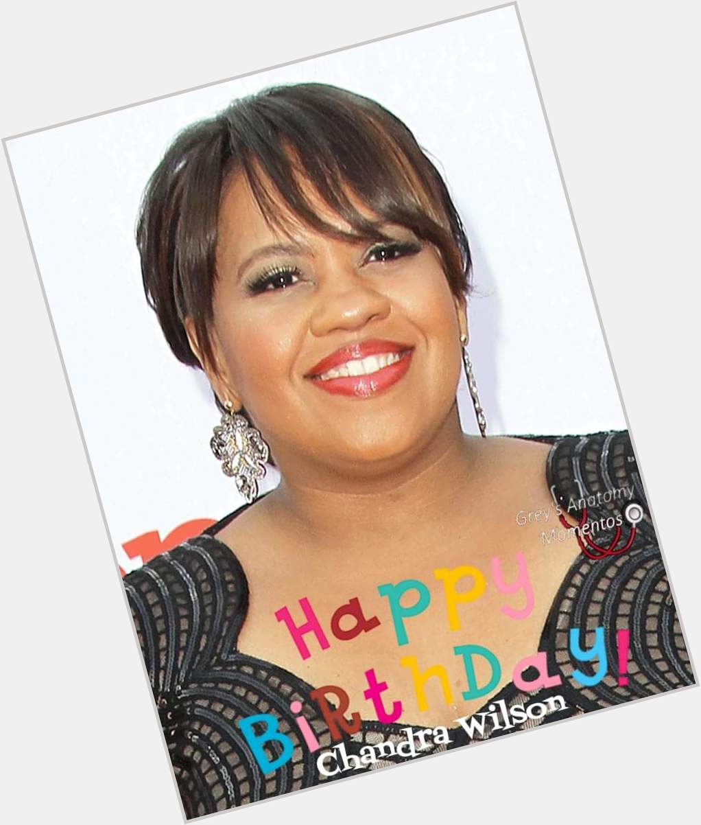 Wishing a very happy birthday to the incomparable Chandra Wilson!       