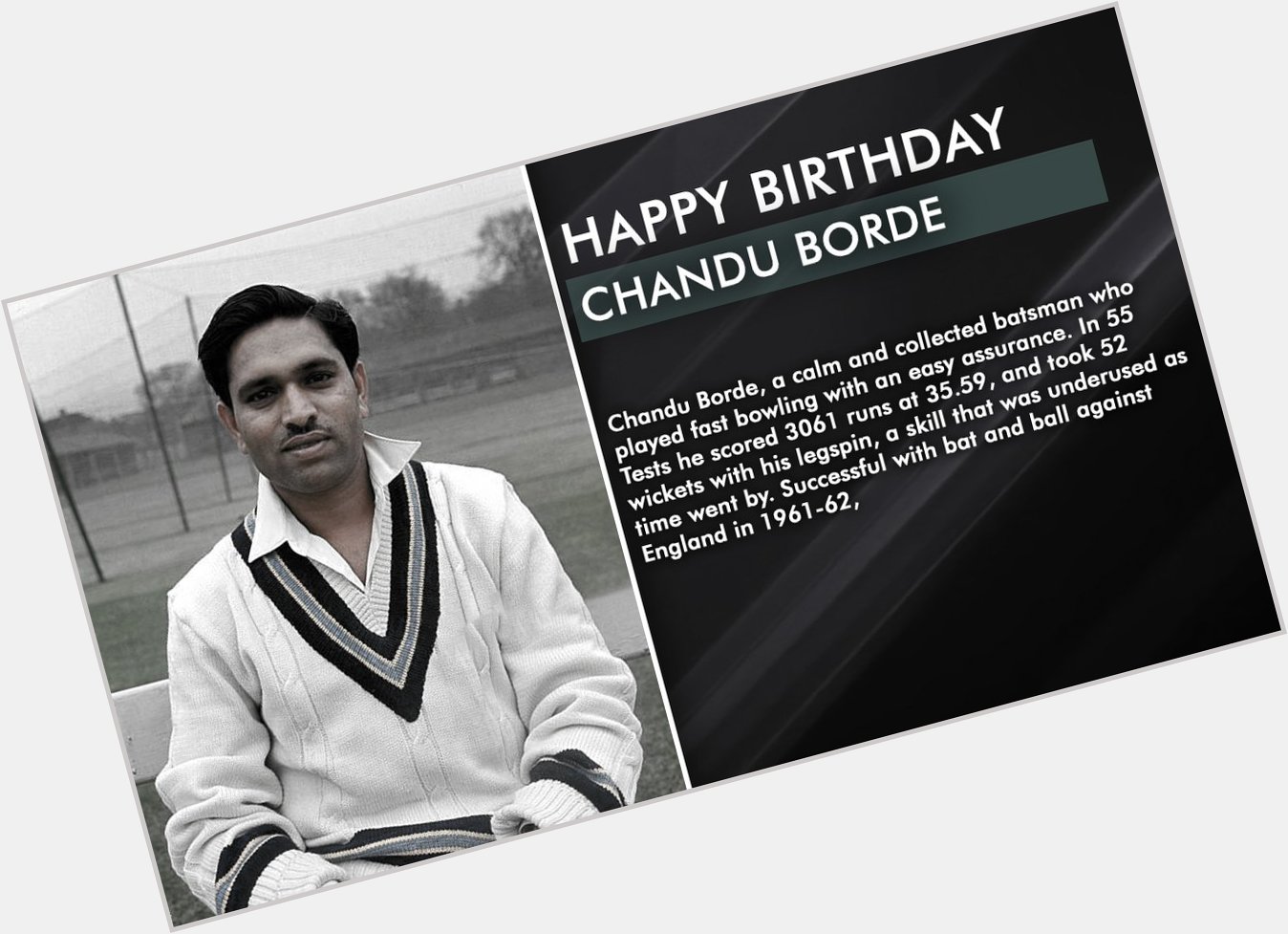 Happy Birthday!! Chandu Borde 