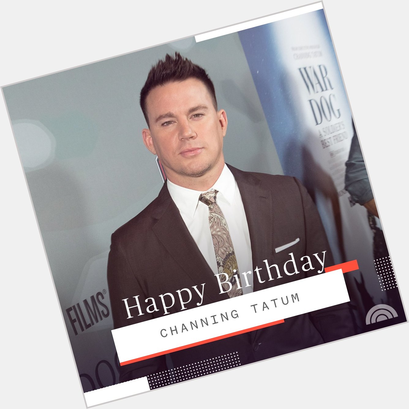 Happy birthday, Channing Tatum!  