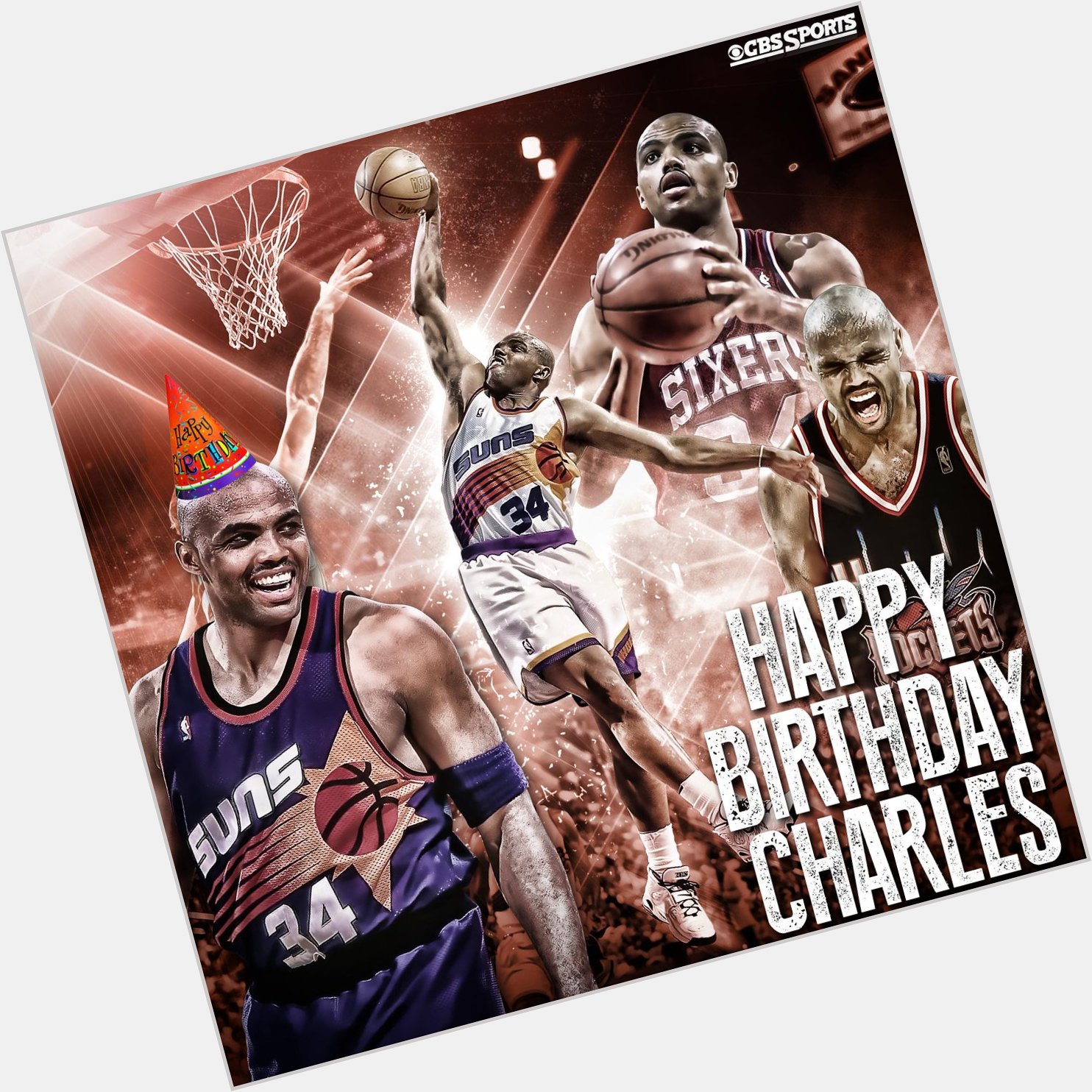 Happy Birthday to one of the best and most entertaining ever in the NBA: Charles Barkley 