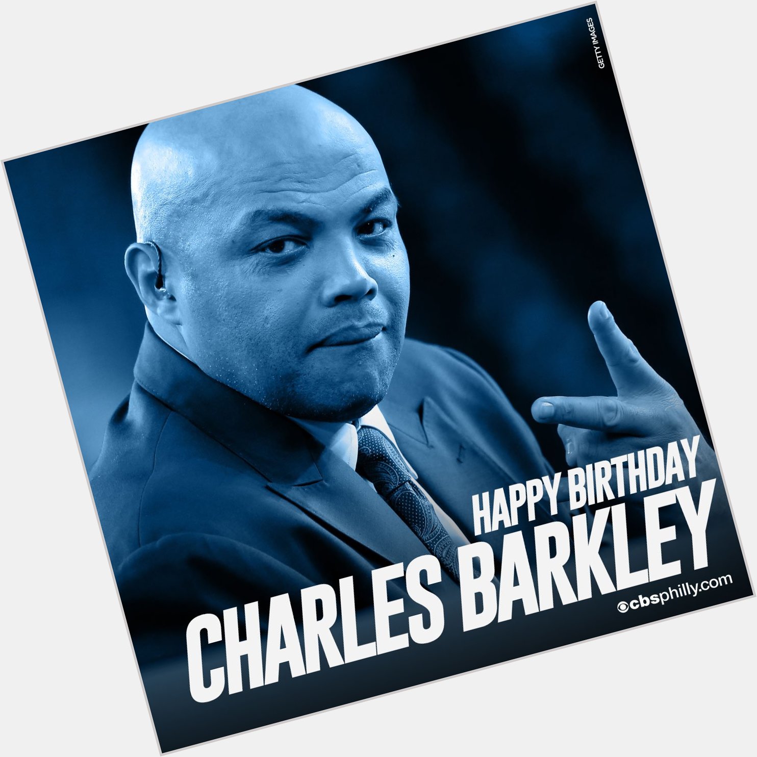  HAPPY BIRTHDAY Charles Barkley!    