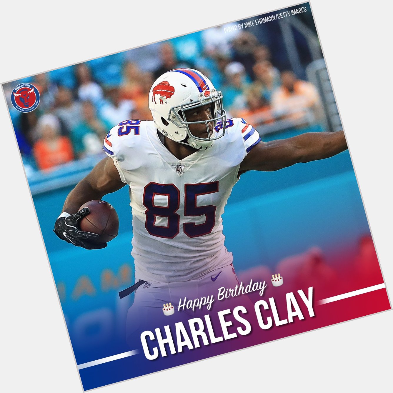 Happy birthday, Charles Clay! 