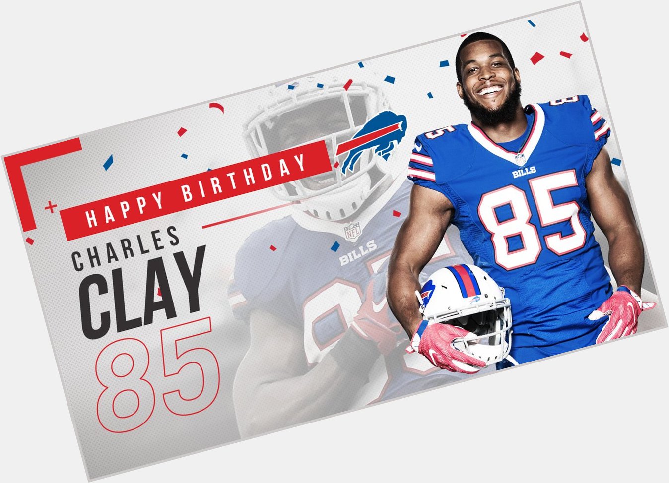 Happy birthday Charles Clay!

Help us wish a great day to  
