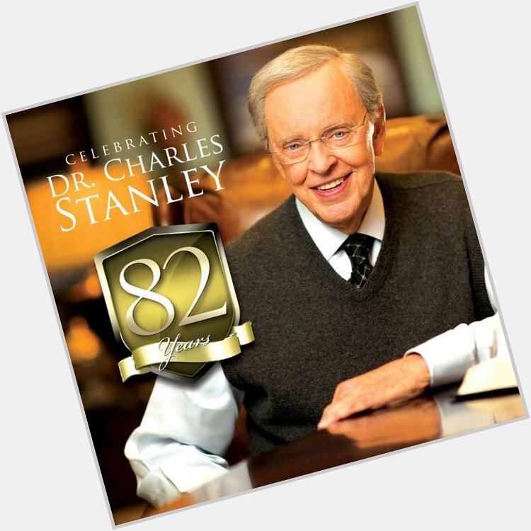 Happy Birthday to our pastor, Dr. Charles Stanley! 