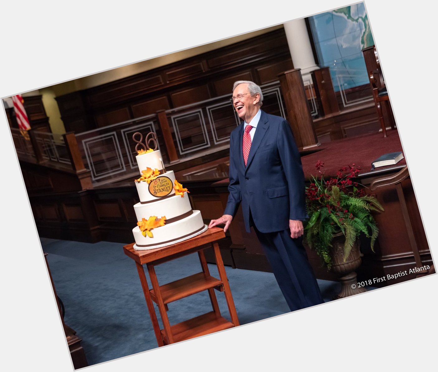 Happy Birthday to our long-time friend, Dr. Charles Stanley! 