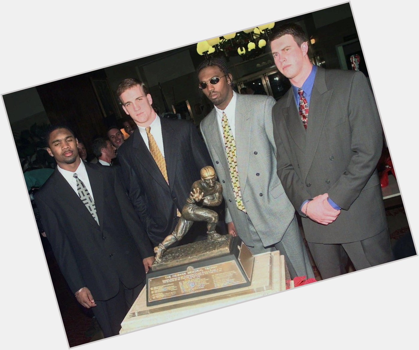 In 1997, 1 of these guys won Heisman & it\s not Peyton Manning or Randy Moss. 

Happy 39th Birthday, Charles Woodson. 