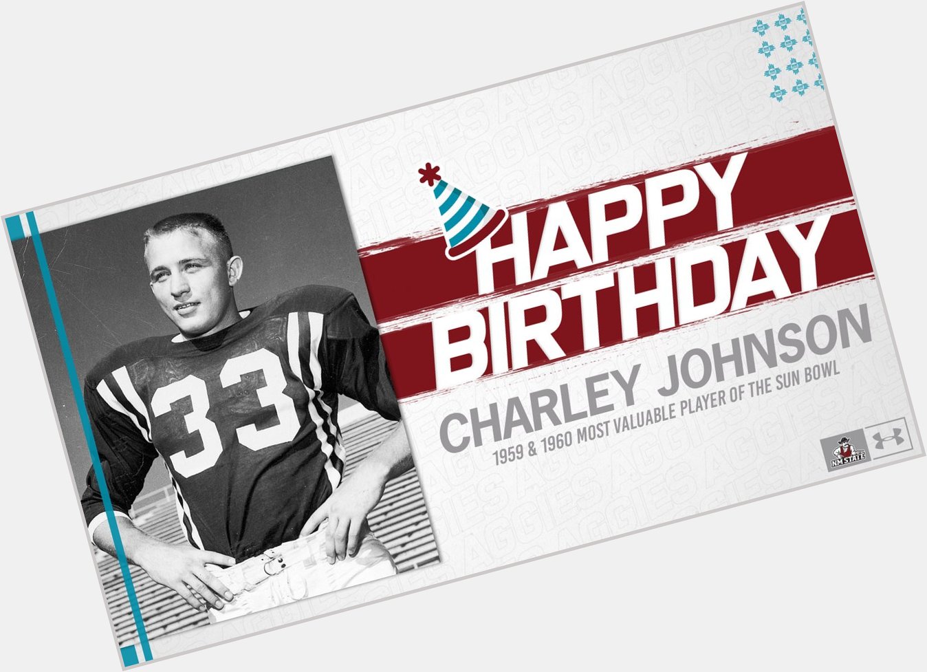 Happy Birthday to Aggie legend Charley Johnson! 