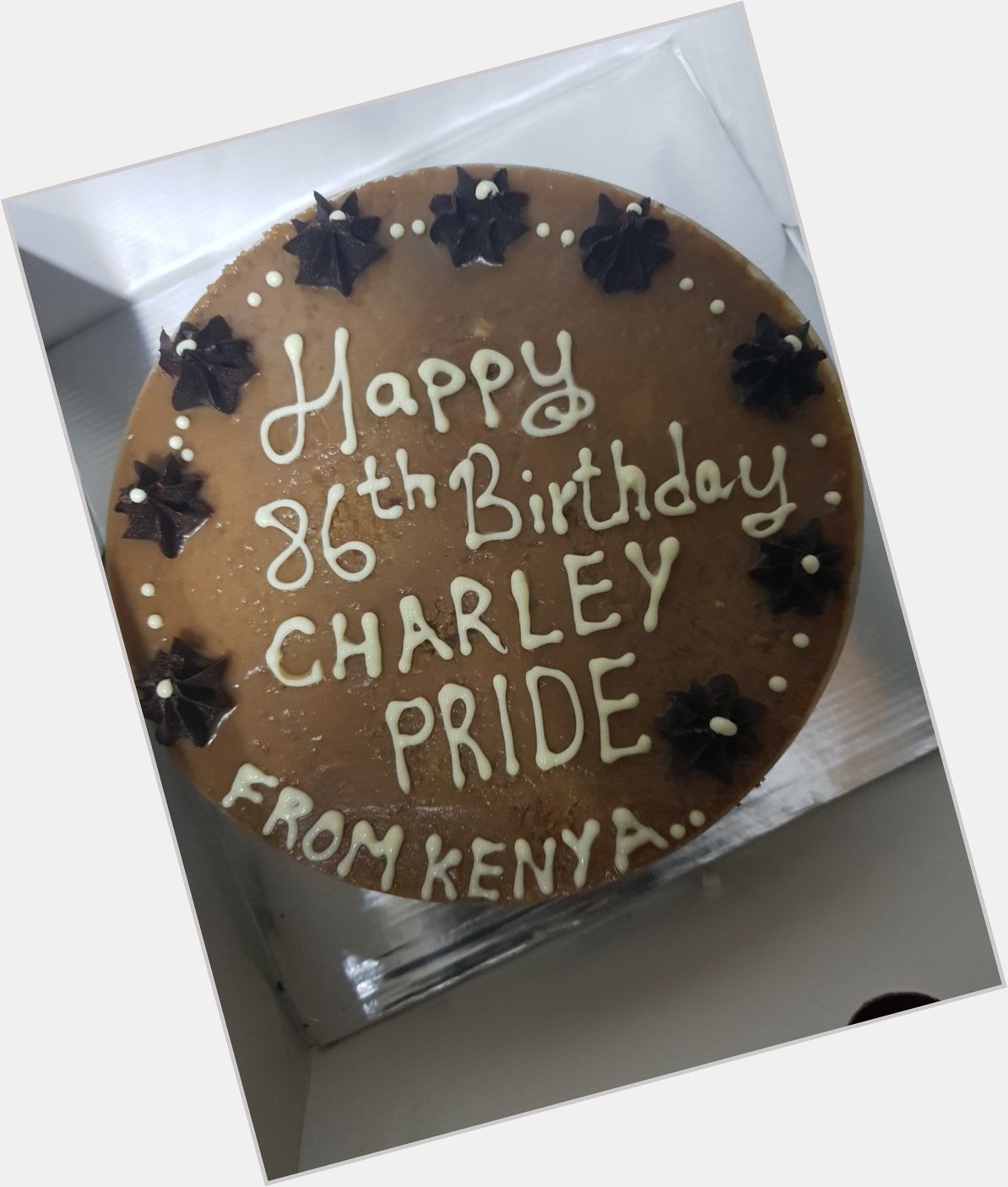Happy Birthday Charley Pride. With love from Kenya.   