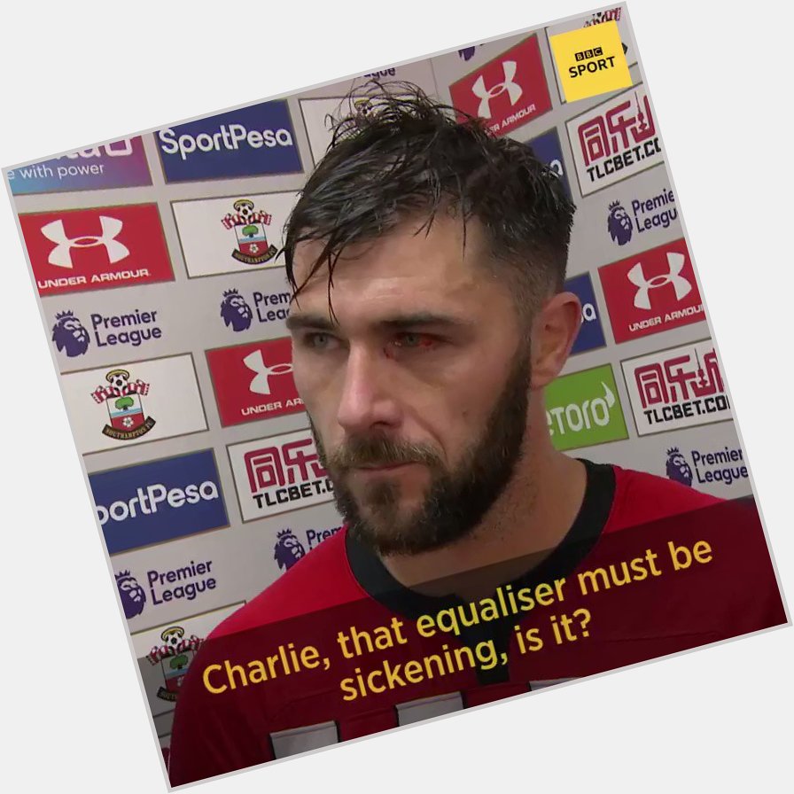 Happy birthday to Charlie Austin. Remember when he got angry? 