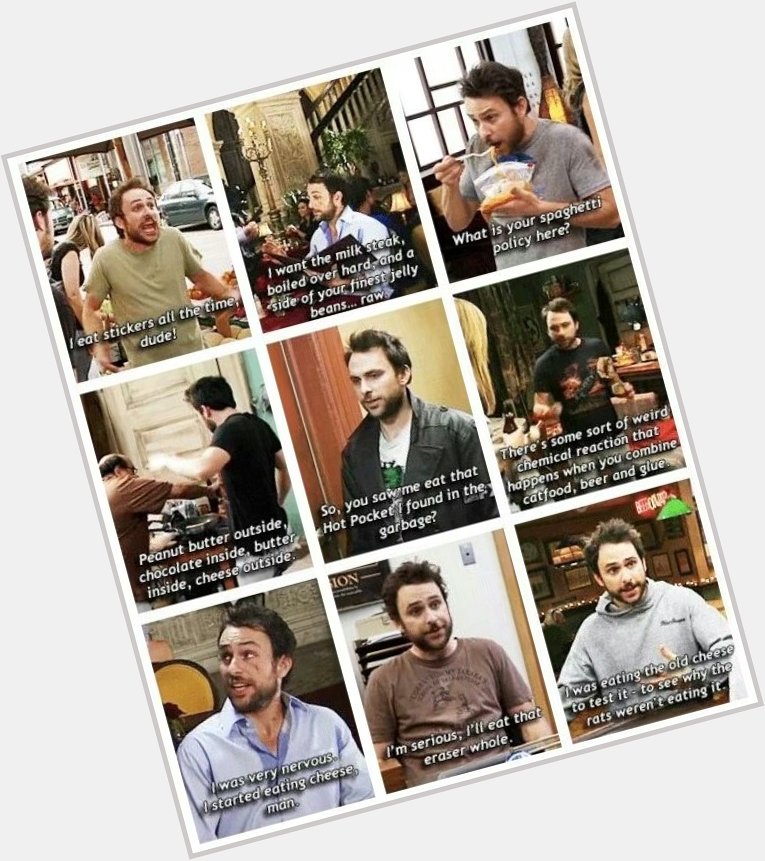 Happy Birthday to my favorite comedian and one of the funniest people alive today, the great Charlie Day 