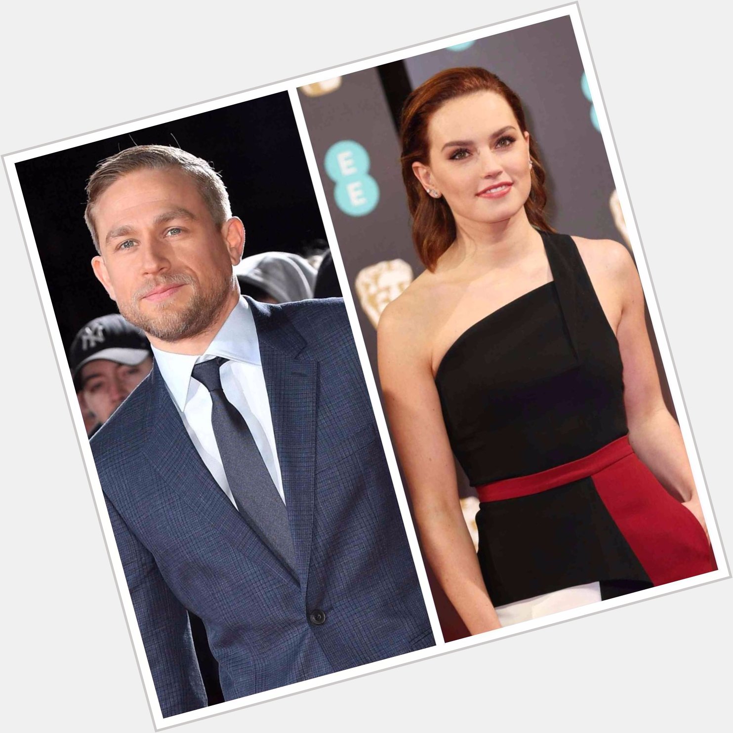 Happy birthday to the stars of \Pacific Rim\ and \Star Wars\- Charlie Hunnam and Daisy Ridley! 