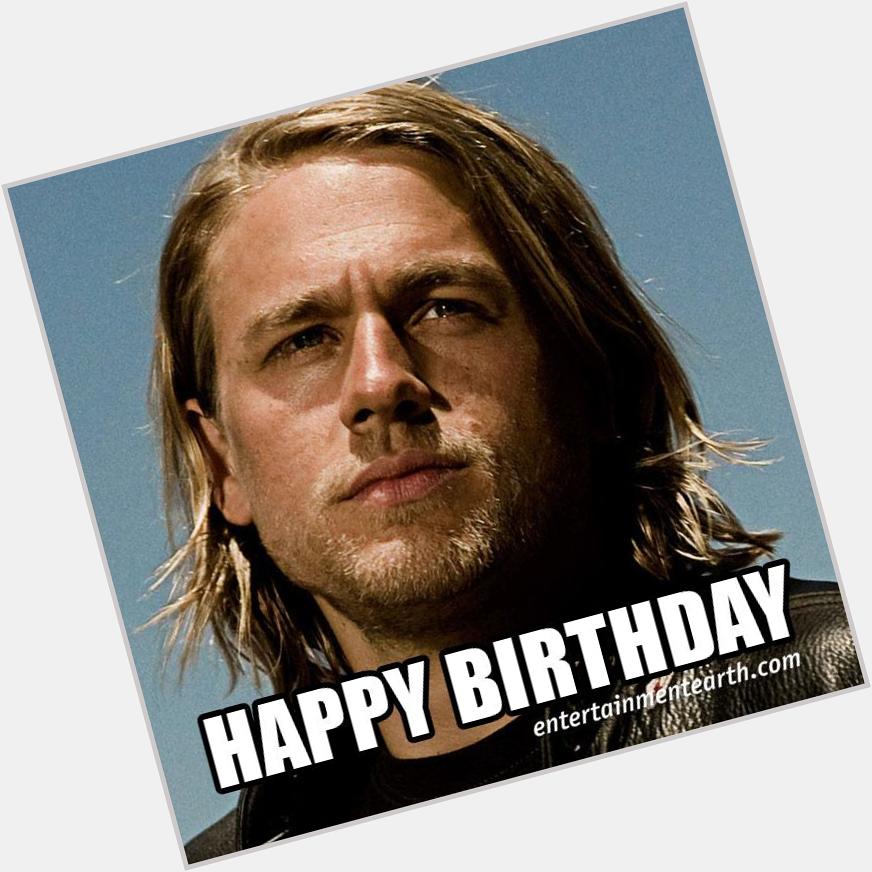 Happy 35th Birthday to Charlie Hunnam of Sons of Anarchy ! Shop 