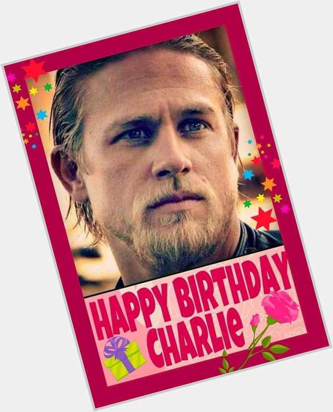 Happy Birthday to Charlie Hunnam,  such a great actor and loved by many...xoxox 