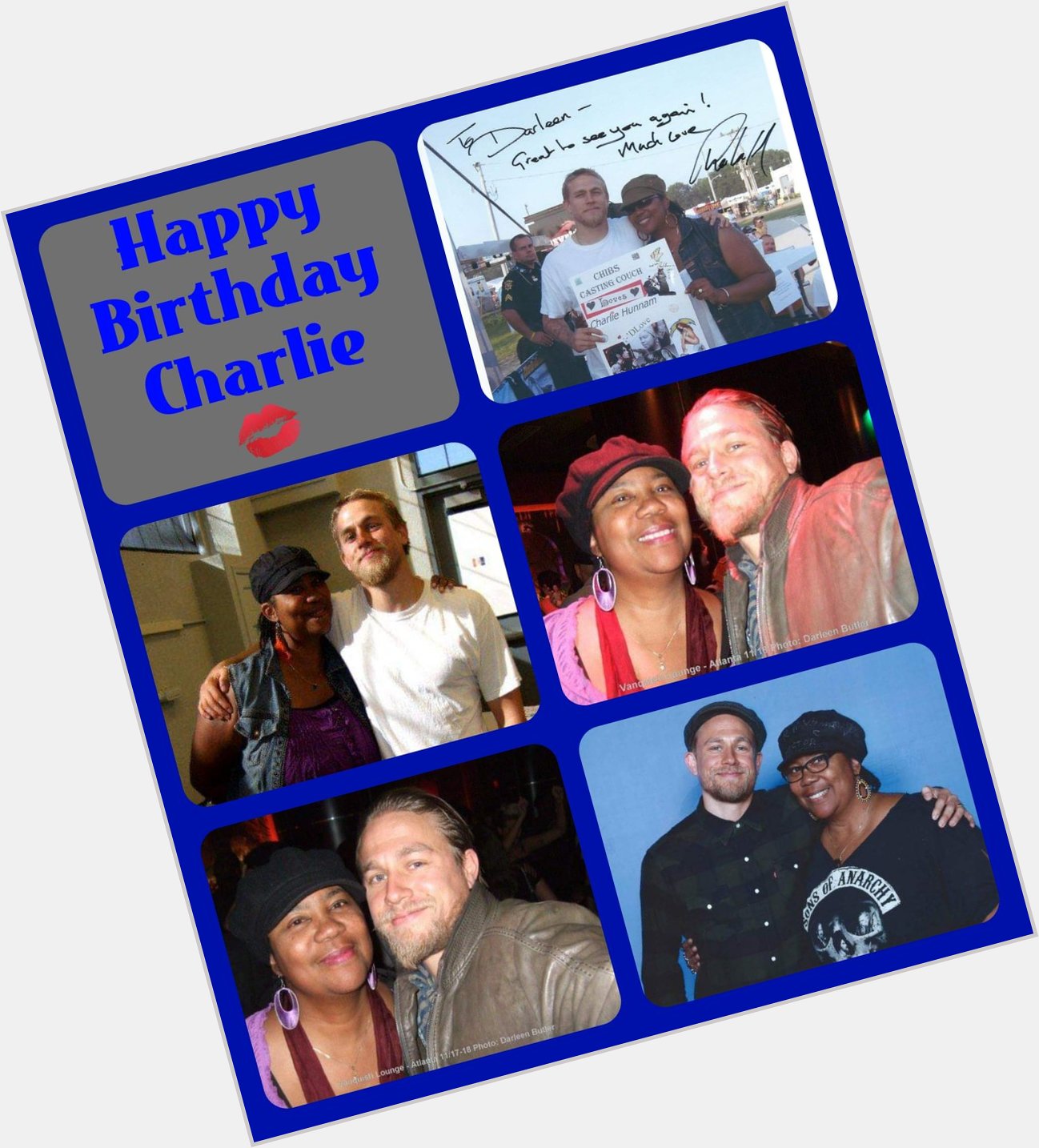 Happy Birthday Charlie Hunnam. Hope your day was grand. LuvznHugz    