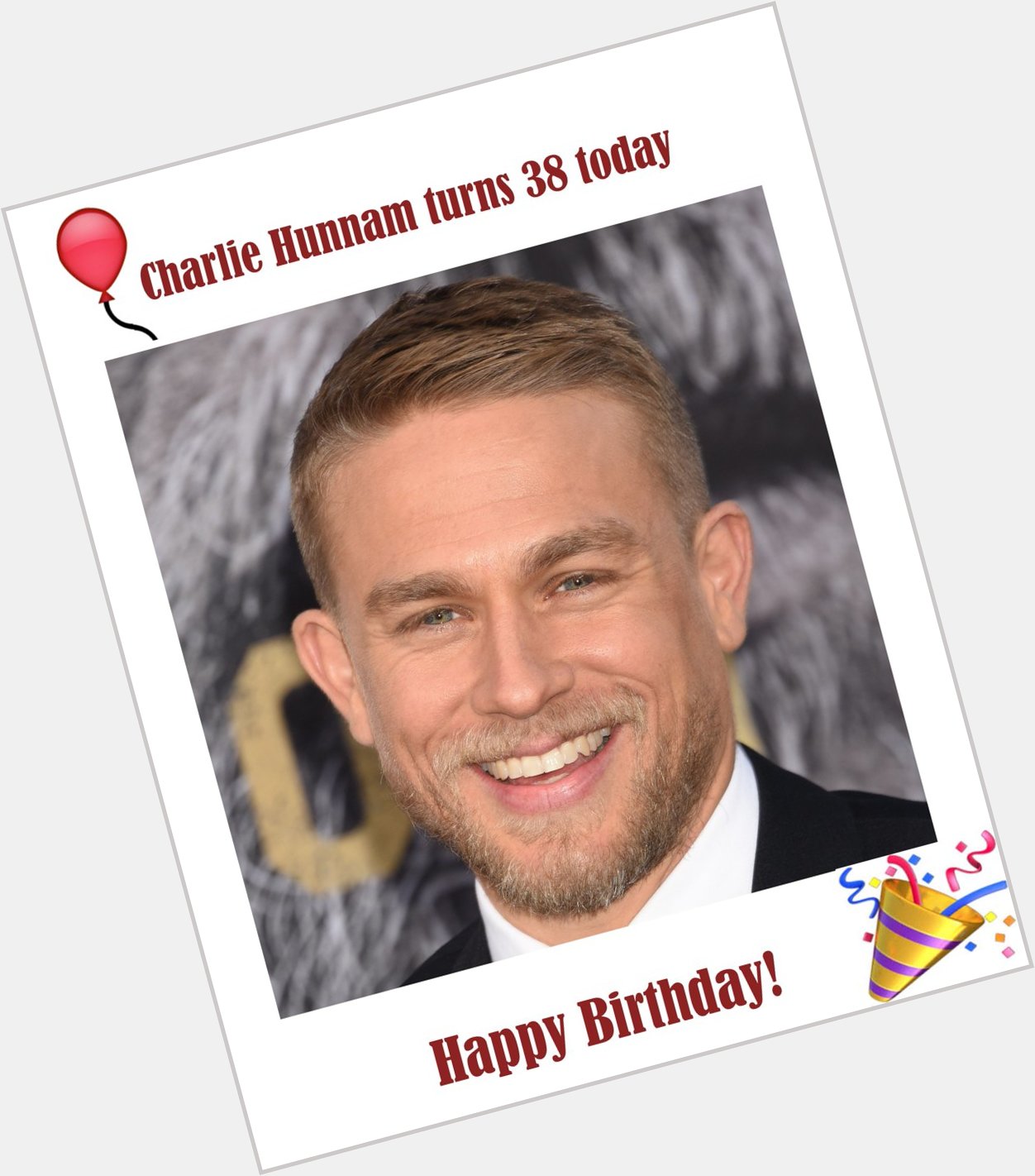 Happy birthday to Charlie Hunnam! 