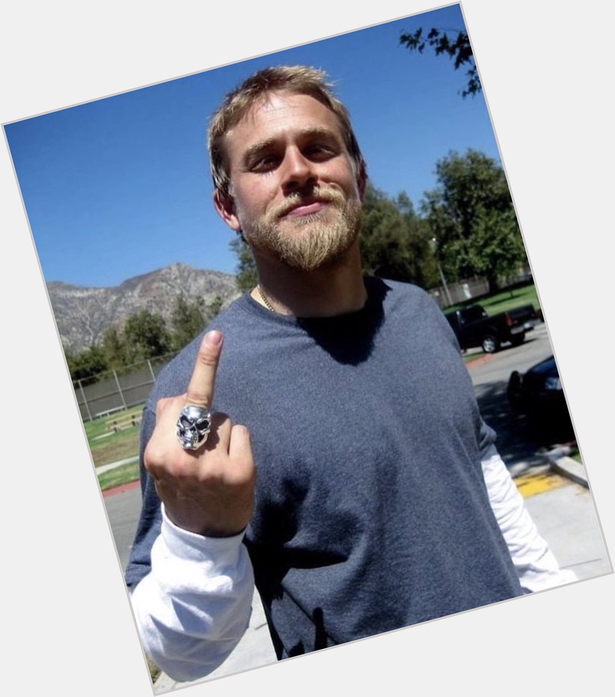 Charlie hunnam only man ever happy birthday babe 