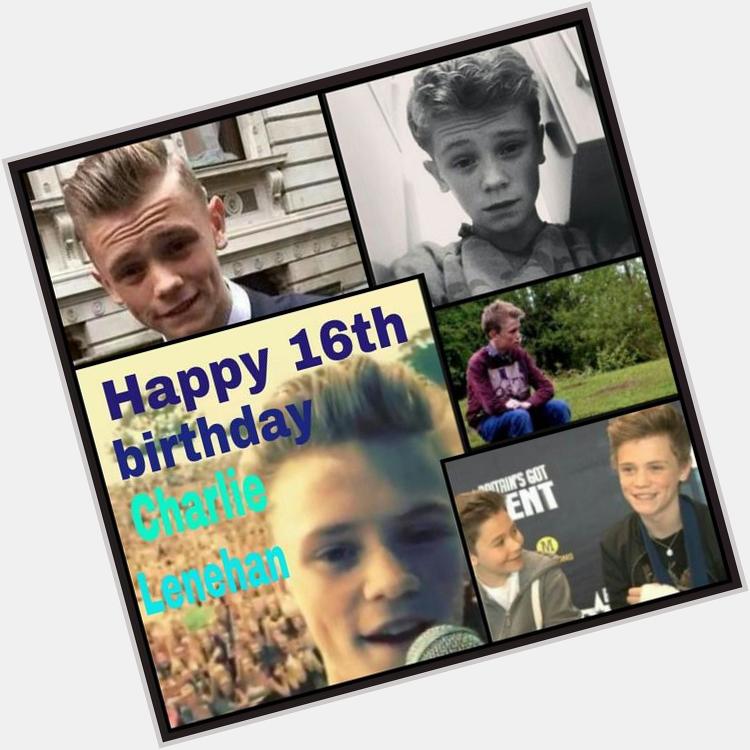 Happy early bday Charlie Lenehan. You will be 16! Big dude, love ya. Hope youre okey :) xx 