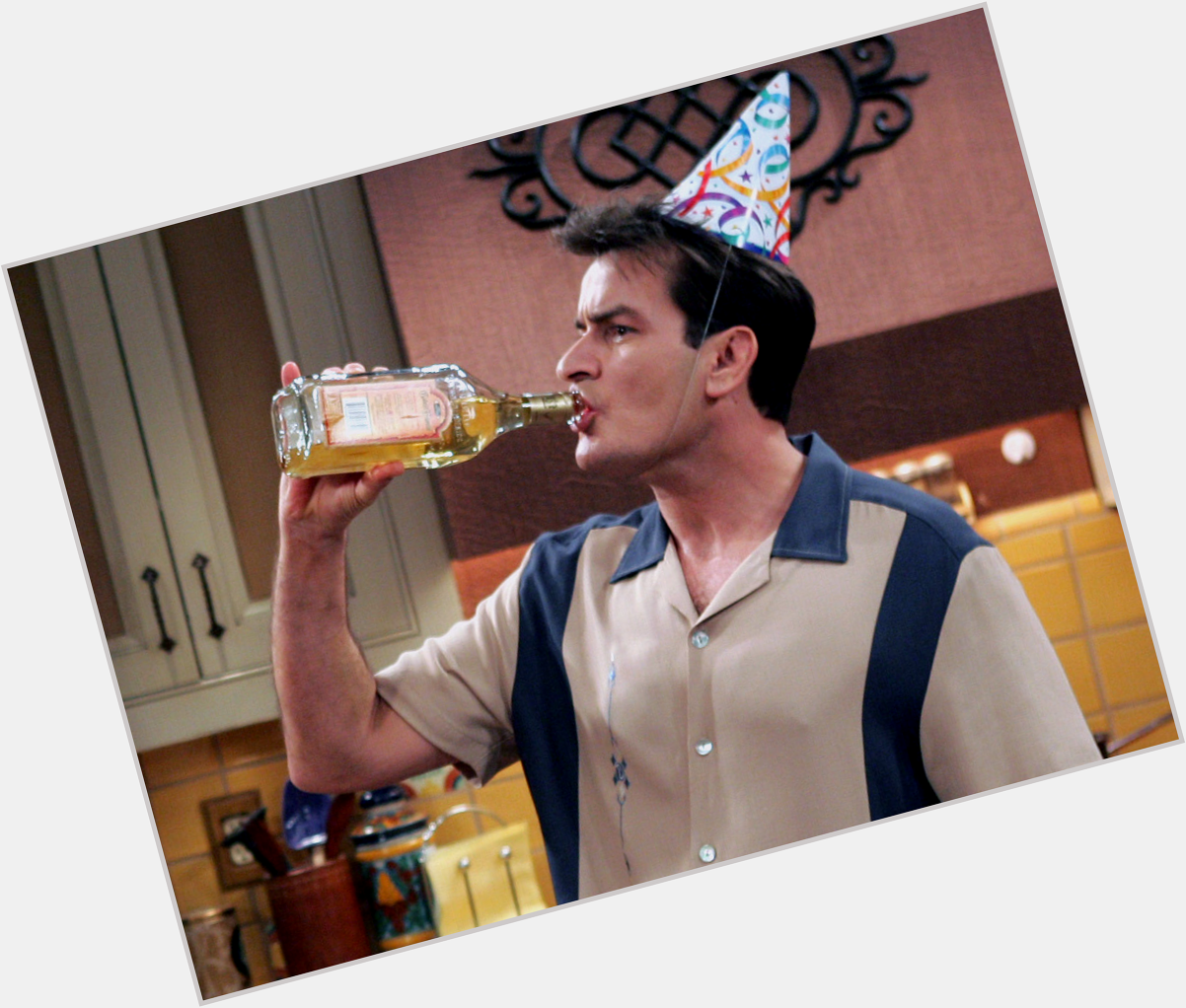 Happy 50th Birthday Charlie Sheen! Share with us your fave moment? 