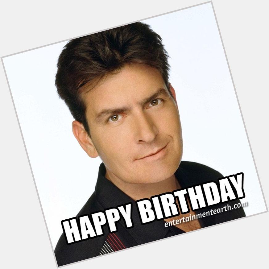 Happy 50th Birthday to Charlie Sheen ! Check out Collectibles:  