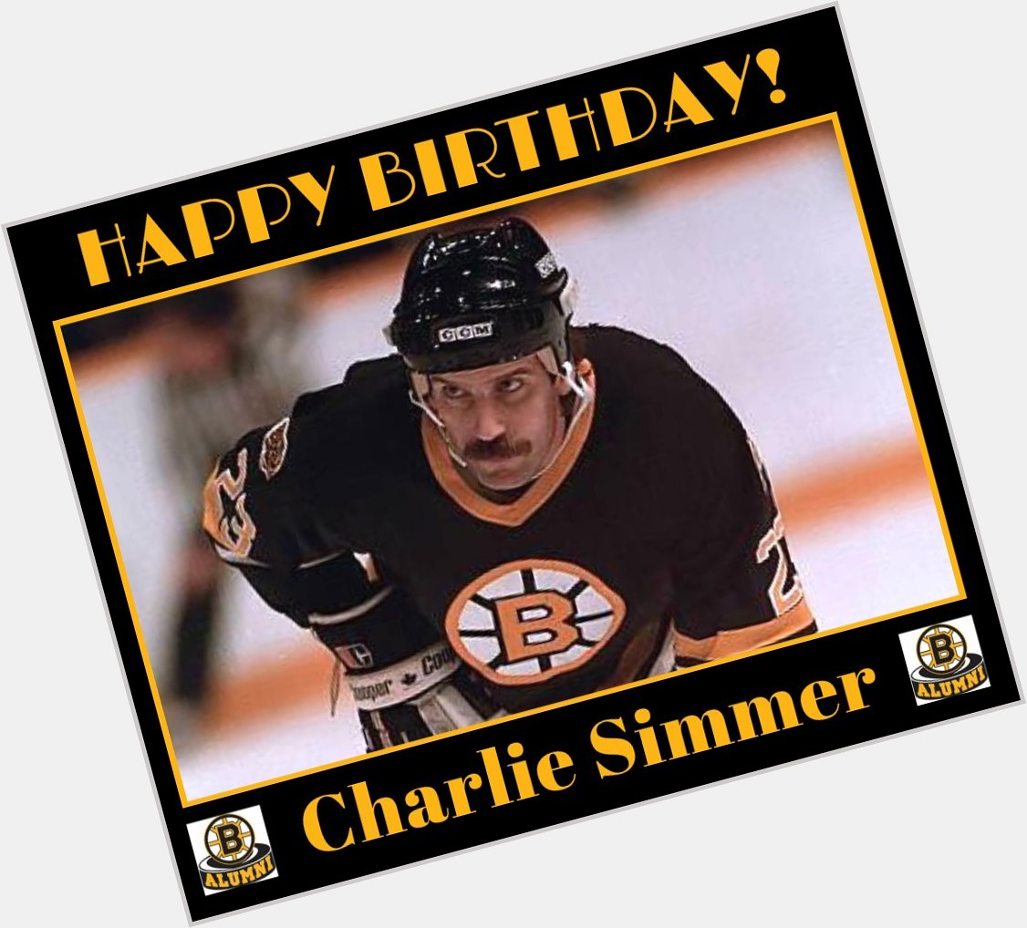 Happy Birthday Charlie Simmer, born March 20, 1954 in Terrace Bay, Ontario 