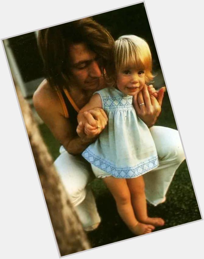 Happy birthday Charlie Watts, photographed here with his daughter Serafina  