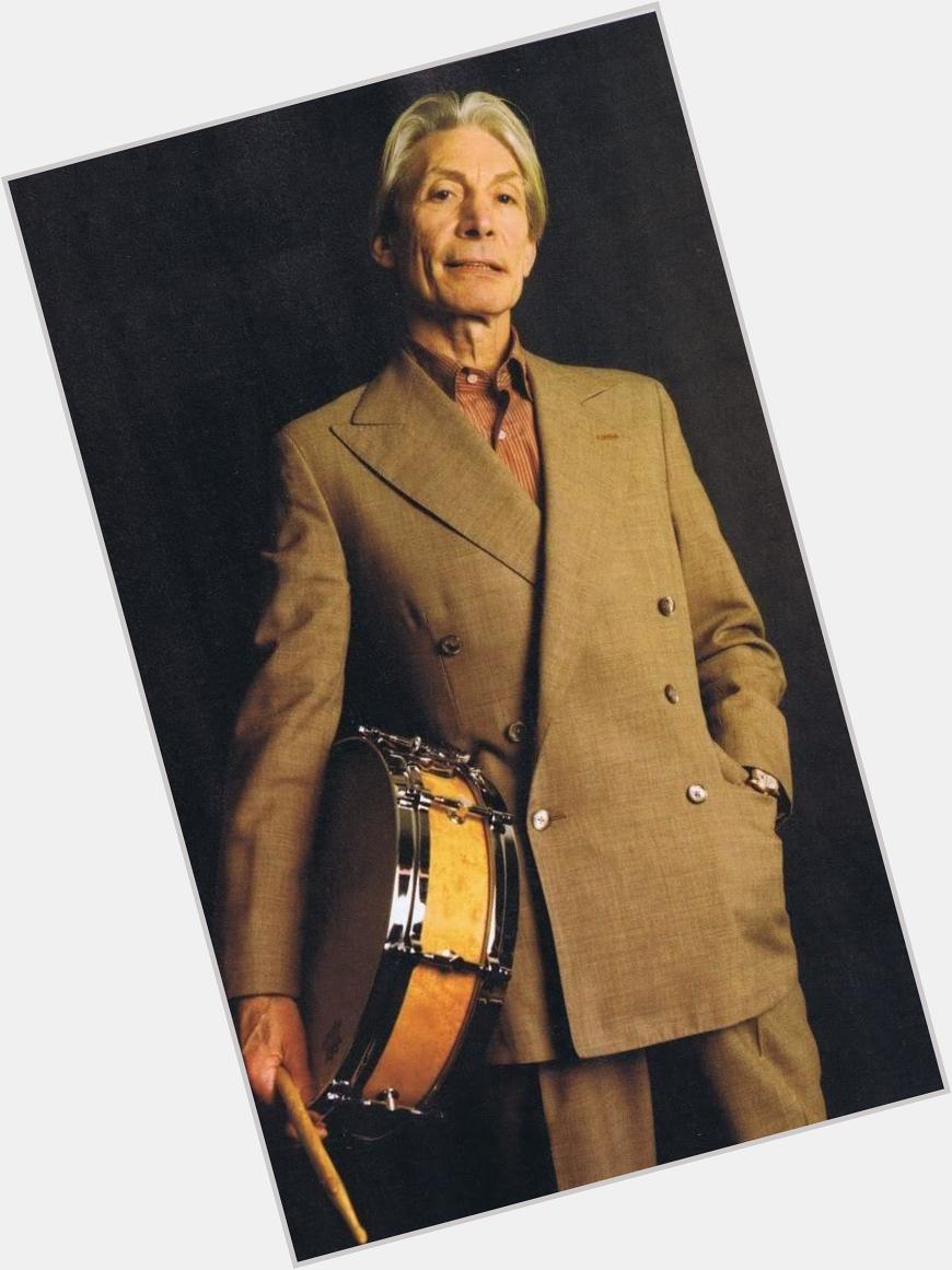 And a very Happy Birthday to the coolest drummer of all times, Charlie Watts!! 