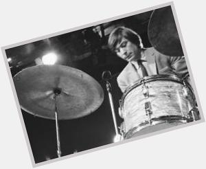 Happy Birthday to Charlie Watts (shot by Terry O\Neill, during rehearsals for a TV pop music show, 11 November 1964) 