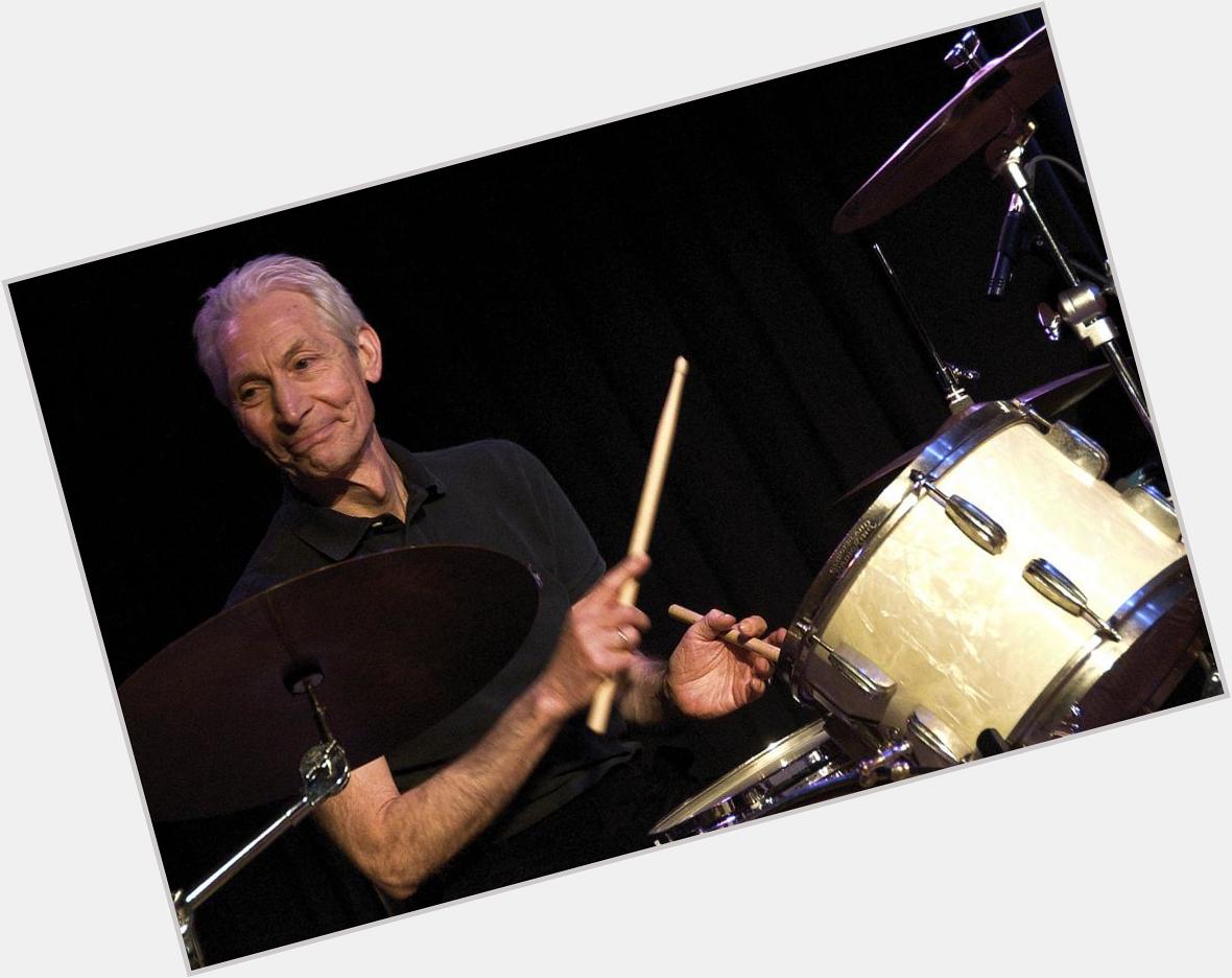 Happy 74th birthday Charlie Watts, a drummer legend,not only with The Rolling Stones  \"Start Me 