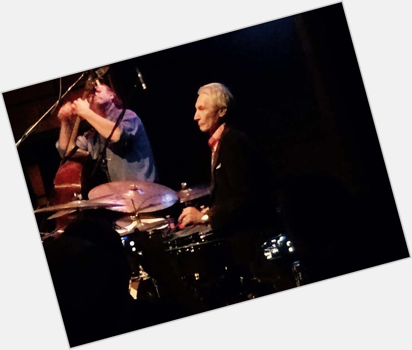 Happy birthday to Charlie Watts of doing \"Ruby Tuesday\" on Tuesday of course 