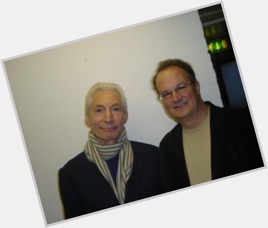 Belated happy birthday to Charlie Watts. Lovely bloke, great drummer and big fan... 