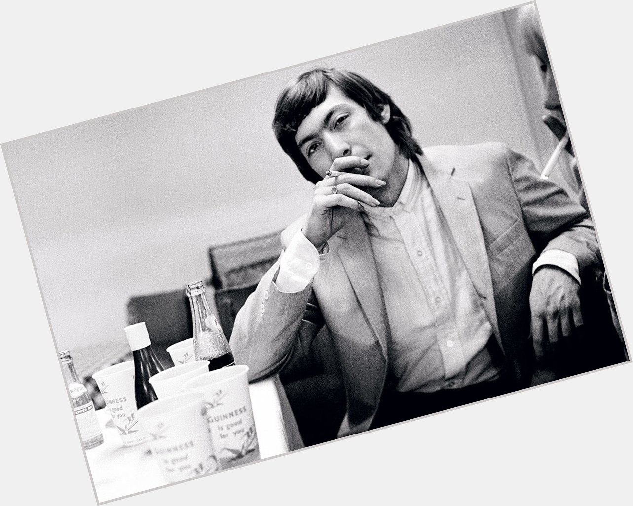 Happy Birthday to Rolling Stones drummer Charlie Watts! From 1964. 