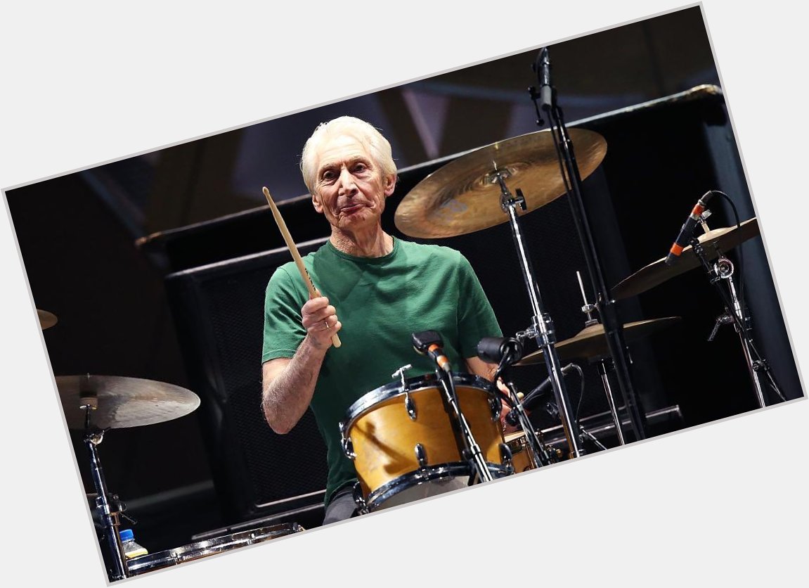 Happy 79th Birthday to The Great Charlie Watts of The Rolling Stones. :) 