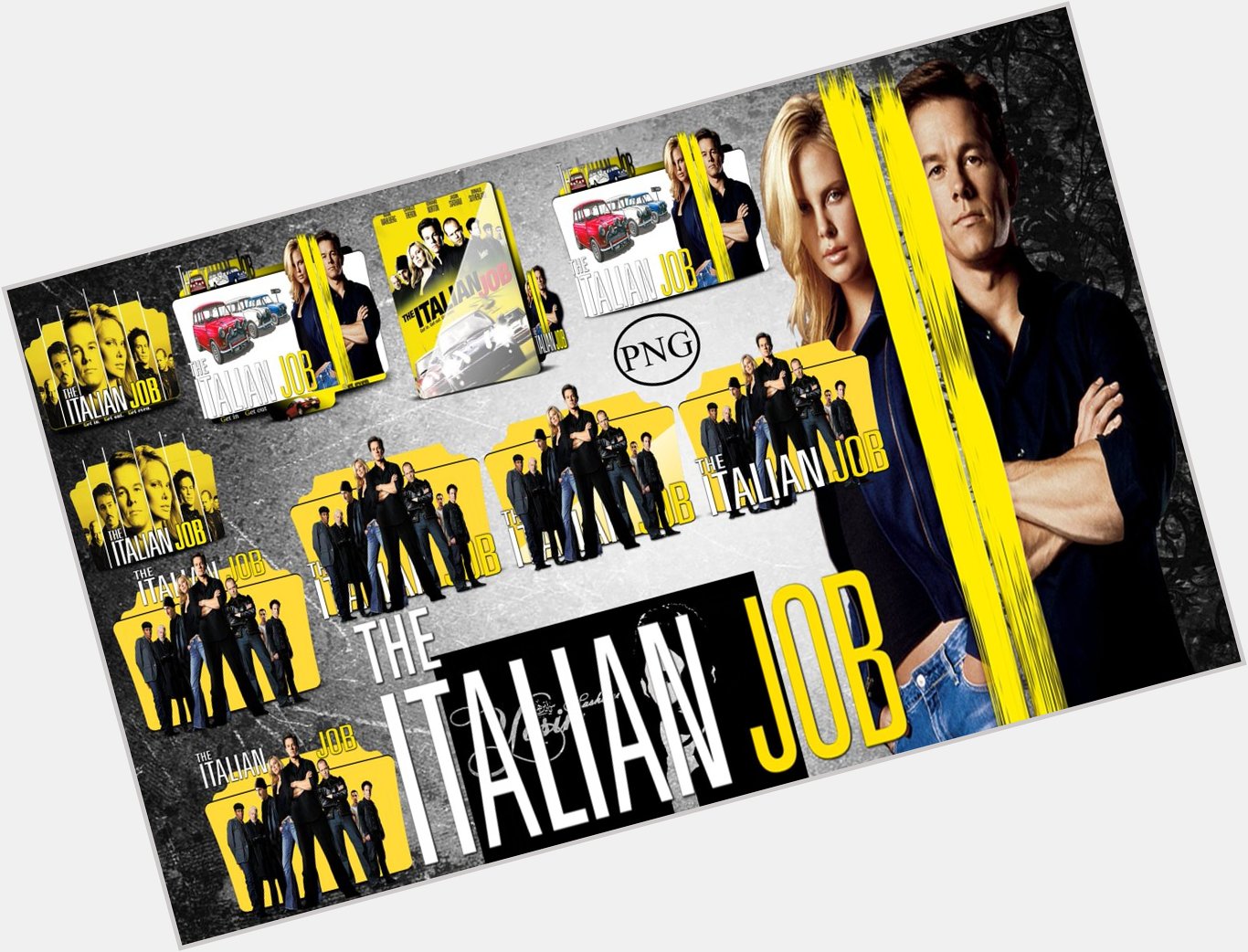 The Italian Job  (2003)
Happy Birthday, Charlize Theron! 