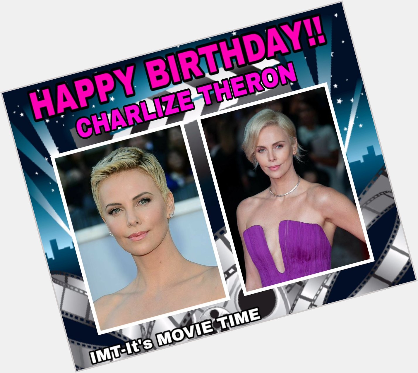 Happy Birthday to the Beautiful Charlize Theron! She is celebrating 45 years. 