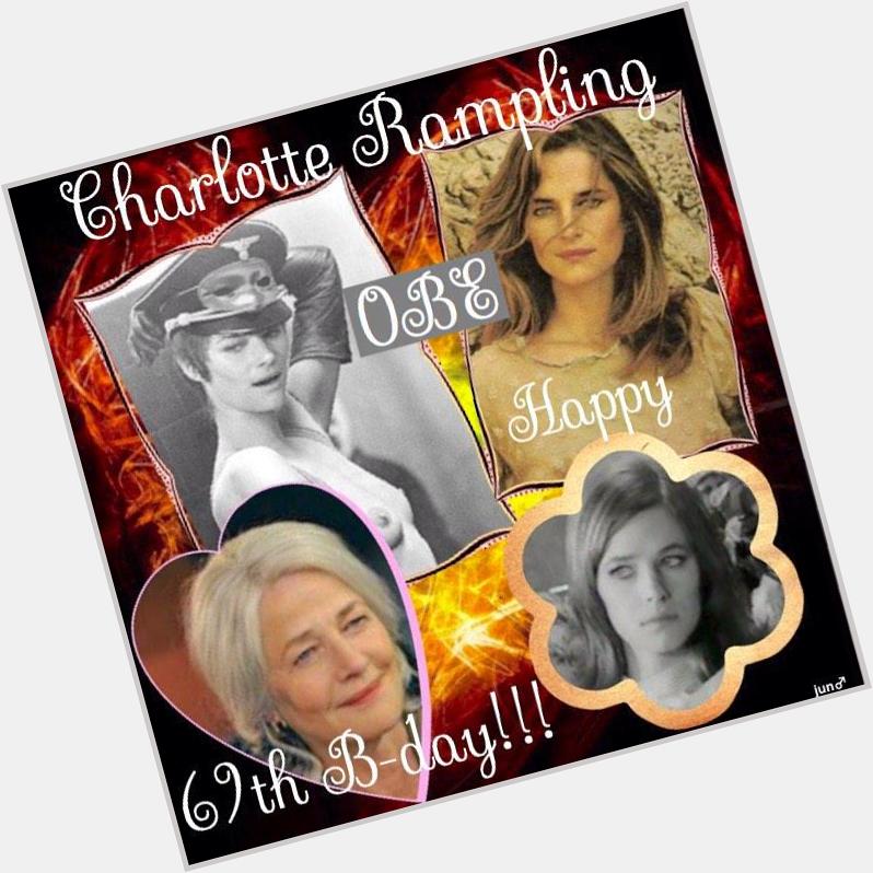 Charlotte Rampling 

OBE 

English Great Actress 

Happy 69th Birthday !!!

5 Feb 1946 