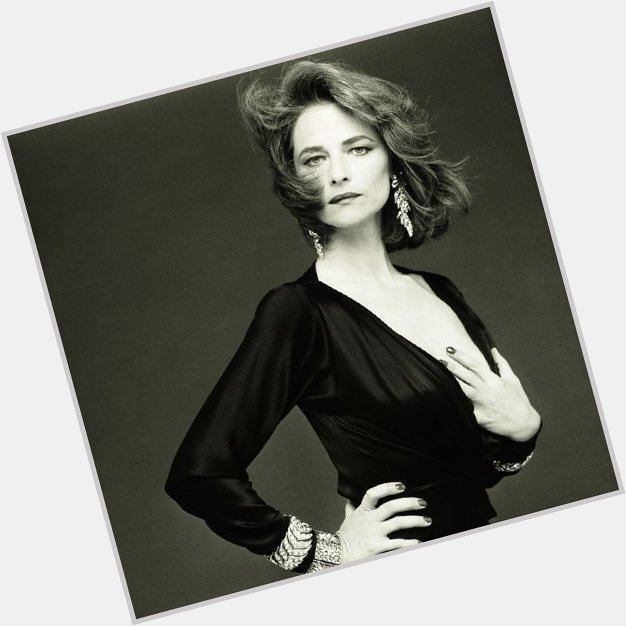 Happy birthday beautiful and magnificent Charlotte Rampling 