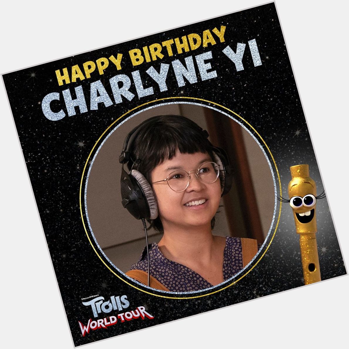 Happy birthday, Charlyne Yi! Hear her as Pennywhistle in in Trinidad and Tobago theatres April 15. 