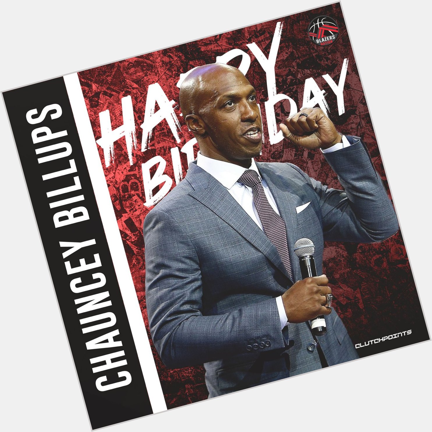 Join Blazers Nation in greeting our new head coach Chauncey Billups a happy 45th birthday!  