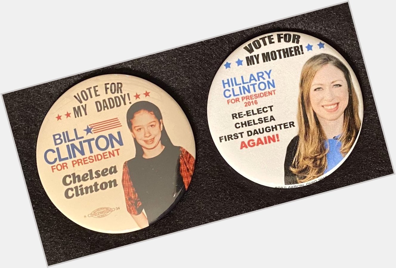  Happy Birthday to former first daughter, Chelsea Clinton! 