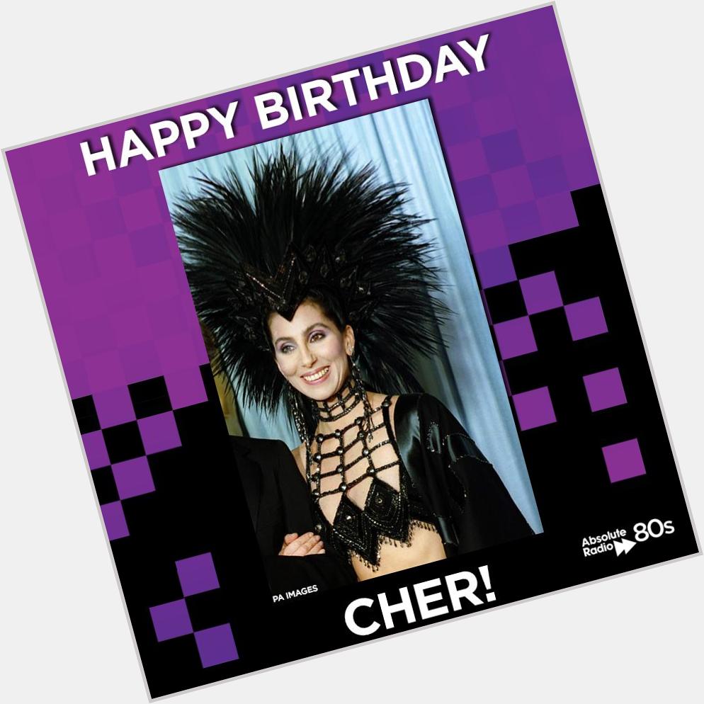 Happy birthday Cher! Feel free to \"cher\" this message - this outfit is overdue a comeback... 