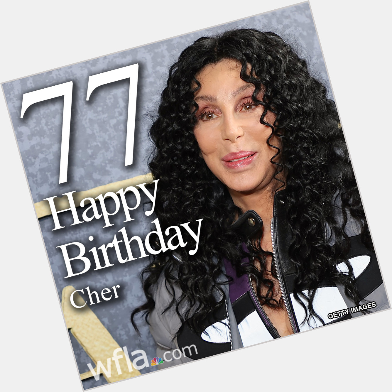 Happy birthday to the one, the only Cher! The entertainment icon is turning 77 today!  