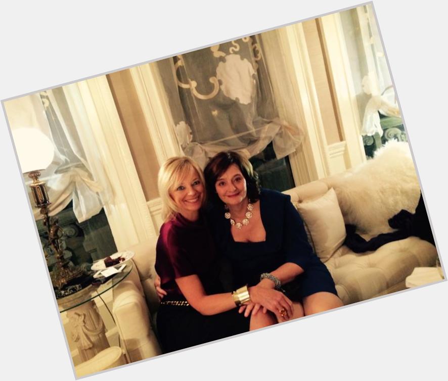Fun dinner party with Tony and Cherie Blair tonight in New York. Happy Birthday Cherie, a dear friend. 