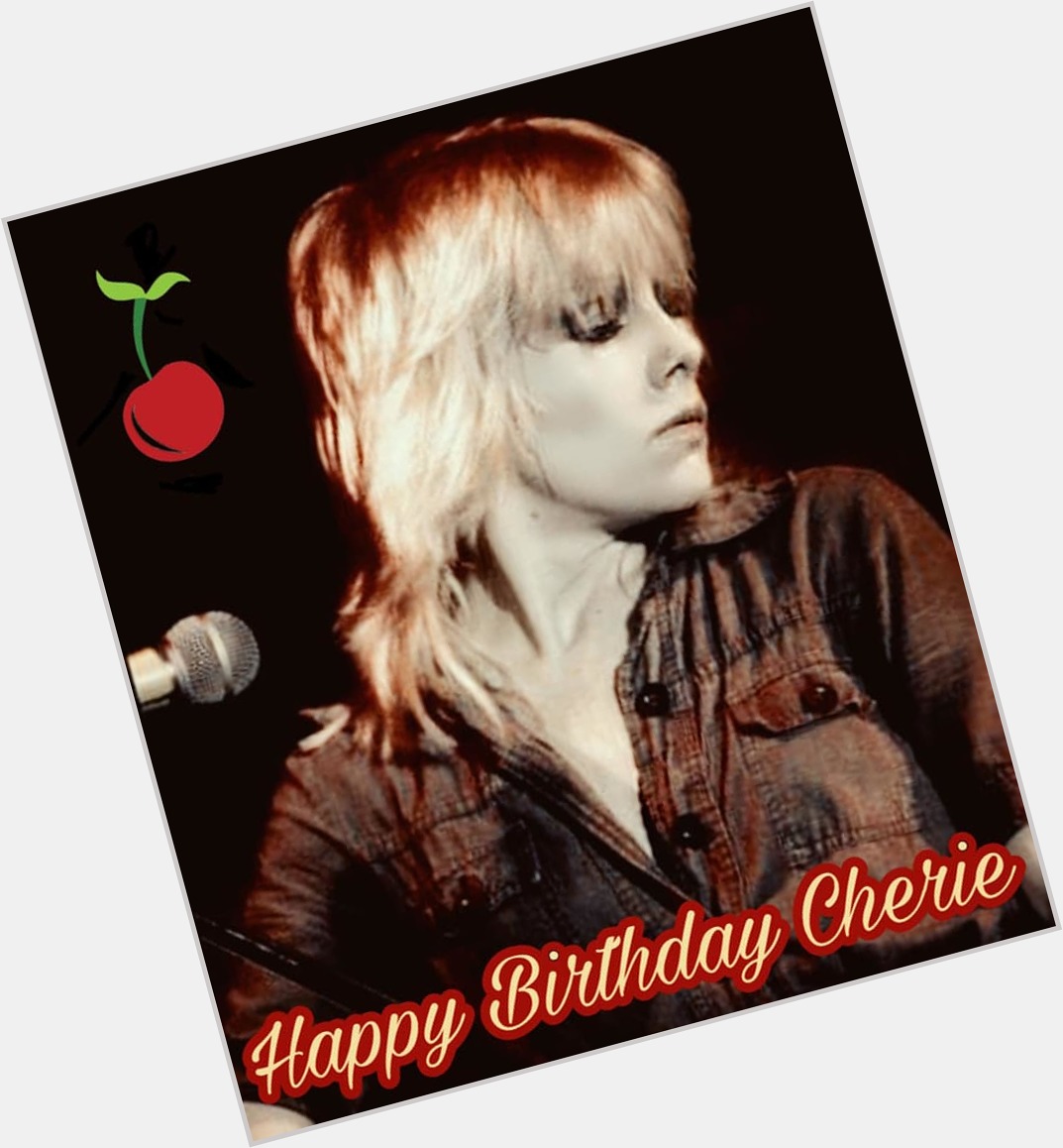 Happy Birthday Cherie Currie from   