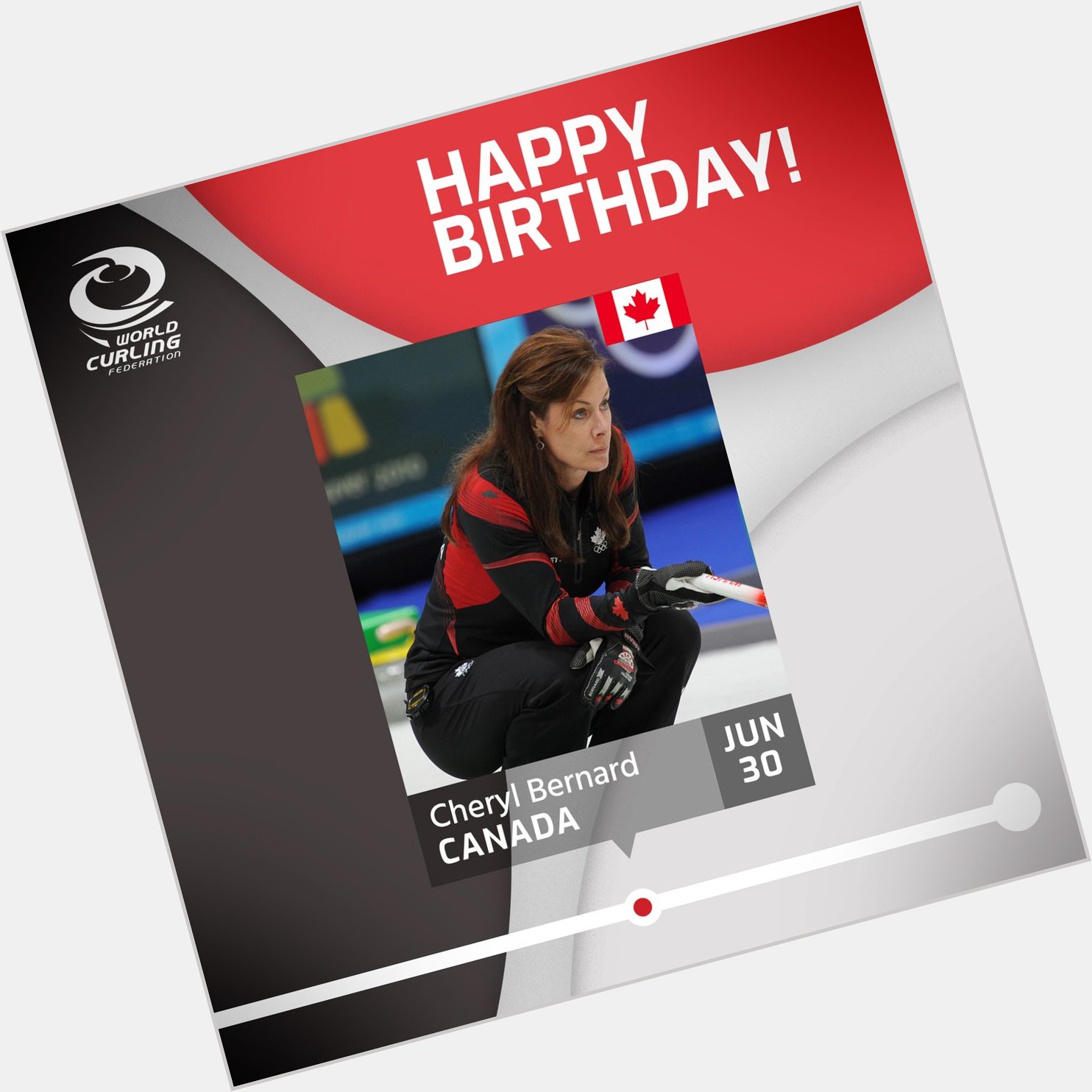 Join us in wishing 2x Olympian, Cheryl Bernard, a very happy birthday!  