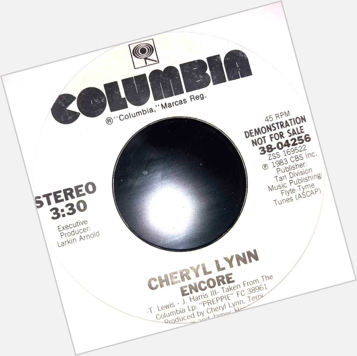 Happy Birthday to Cheryl Lynn. No need for an encore with this stormer. 