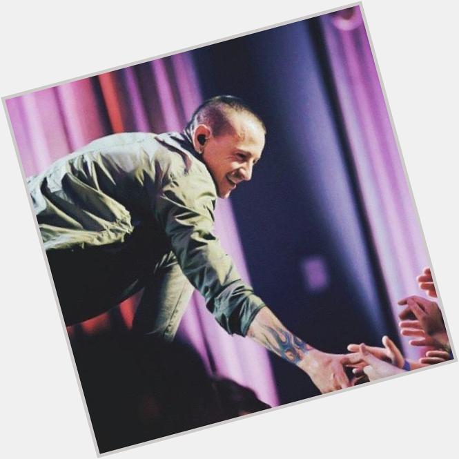 Happy Birthday to the one& only Chester Bennington I\m so proud to call him my idol. 
