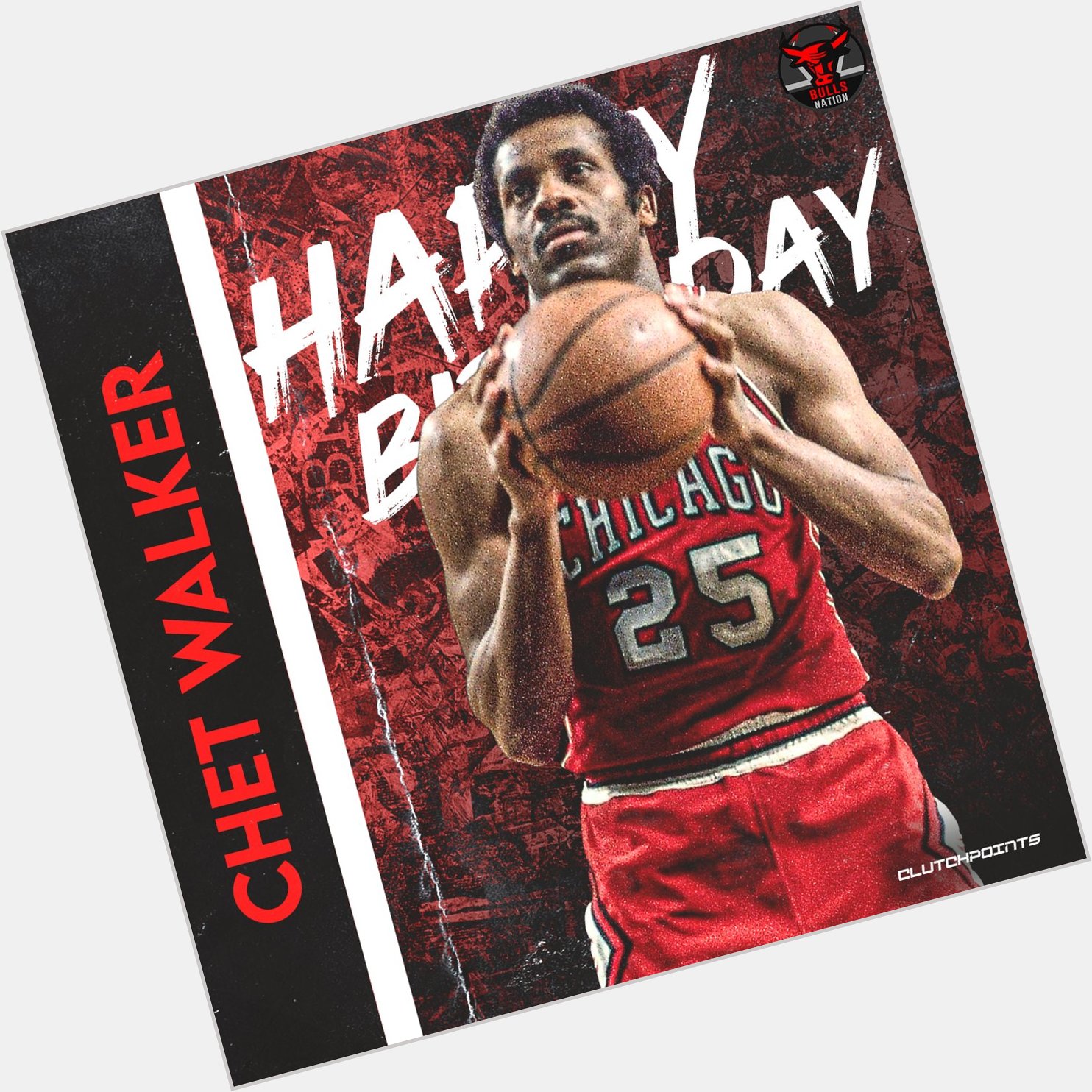 Bulls Nation, let\s all greet the 7-time All-Star man of the hour Chet Walker a happy 82nd Birthday  